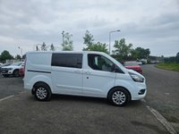 USED 2022 22 FORD TRANSIT CUSTOM 300 LIMITED CREW VAN TDCI 130 ULEZ FREE ZONE NO VAT 