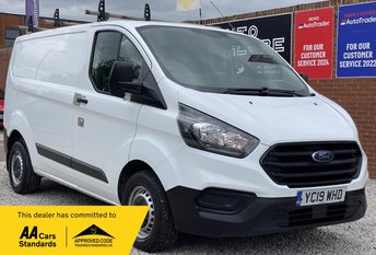 2019 FORD TRANSIT CUSTOM 2.0 300 EcoBlue L1 H1 Euro 6 5dr &pound;8990.00