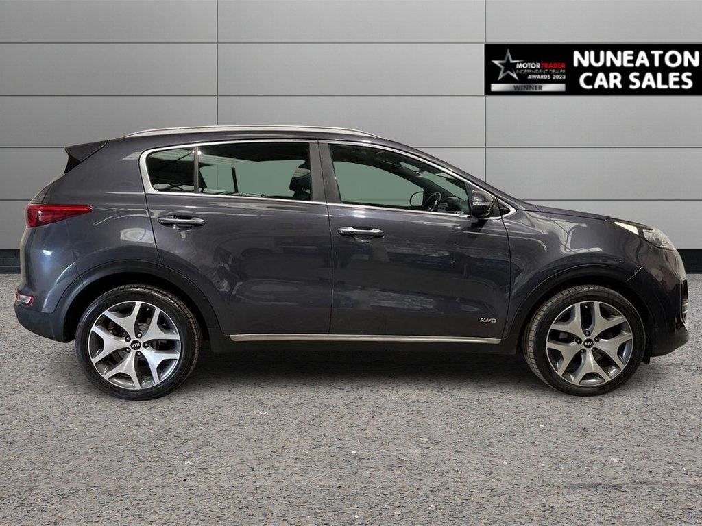 USED 2016 16 KIA SPORTAGE 2.0 CRDi GT-Line SUV 5dr Diesel Auto AWD Euro 6 (134 bhp) 