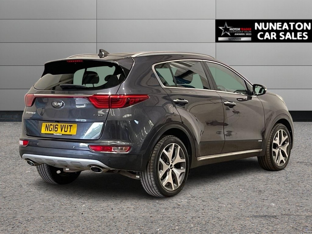 USED 2016 16 KIA SPORTAGE 2.0 CRDi GT-Line SUV 5dr Diesel Auto AWD Euro 6 (134 bhp) 