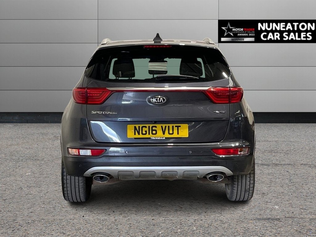 USED 2016 16 KIA SPORTAGE 2.0 CRDi GT-Line SUV 5dr Diesel Auto AWD Euro 6 (134 bhp) 