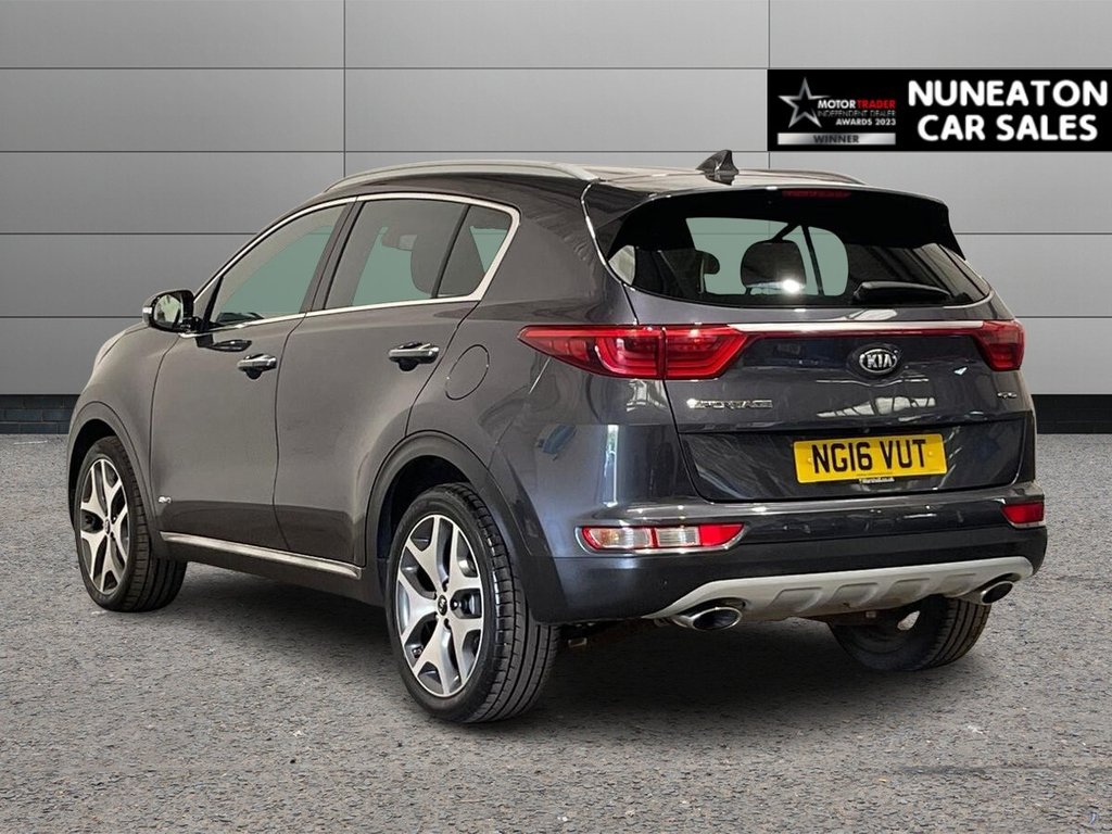 USED 2016 16 KIA SPORTAGE 2.0 CRDi GT-Line SUV 5dr Diesel Auto AWD Euro 6 (134 bhp) 