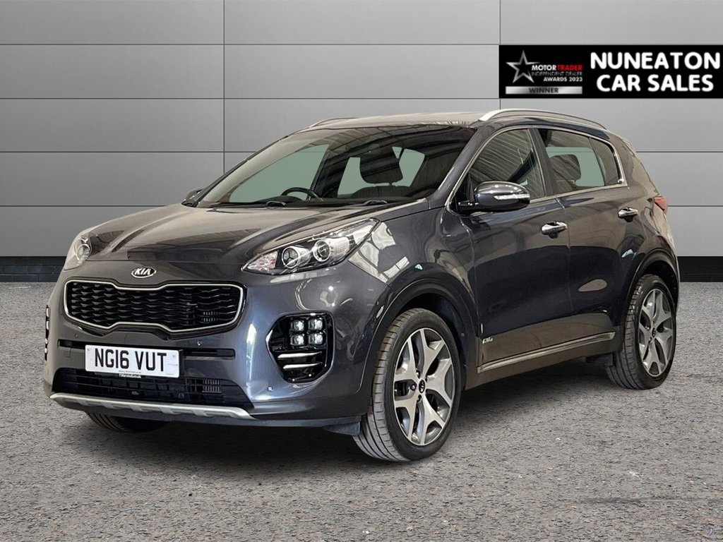 USED 2016 16 KIA SPORTAGE 2.0 CRDi GT-Line SUV 5dr Diesel Auto AWD Euro 6 (134 bhp) 