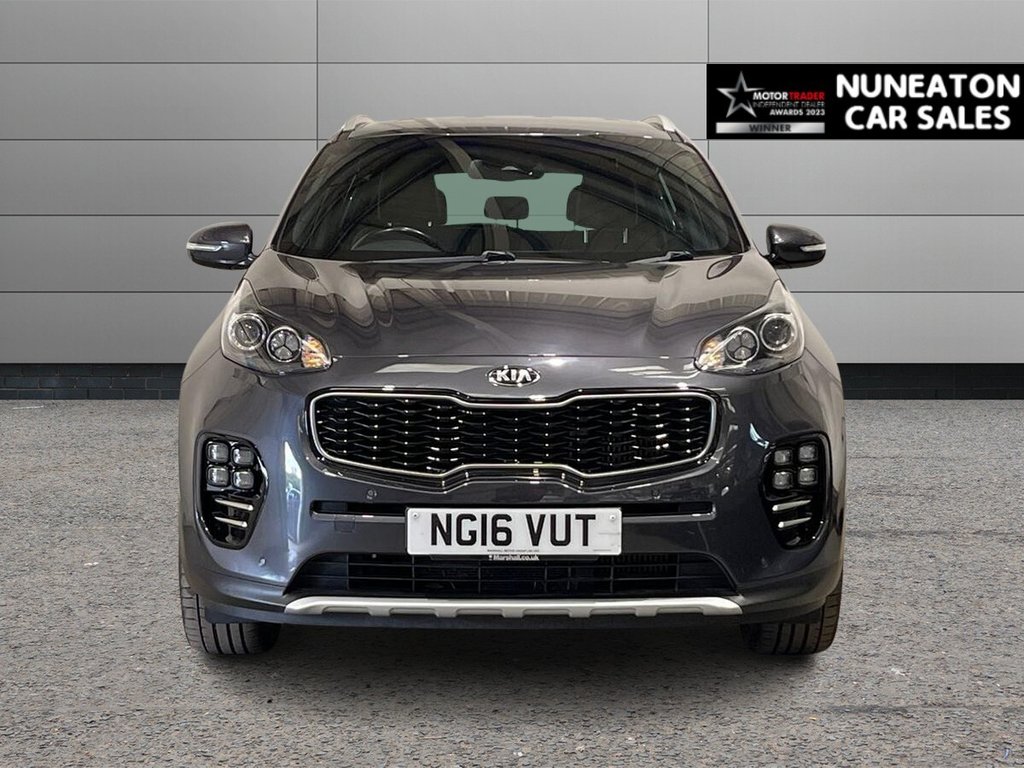 USED 2016 16 KIA SPORTAGE 2.0 CRDi GT-Line SUV 5dr Diesel Auto AWD Euro 6 (134 bhp) 