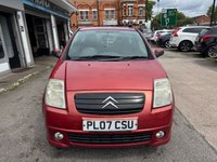 USED 2007 07 CITROEN C2 1.4i Furio Hatchback 3dr Petrol Manual (143 g/km, 72 bhp) 