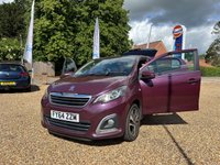 USED 2014 64 PEUGEOT 108 1.2 VTi PureTech Allure Hatchback 5dr Petrol Manual Euro 5 (82 ps) 