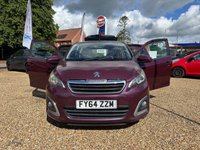 USED 2014 64 PEUGEOT 108 1.2 VTi PureTech Allure Hatchback 5dr Petrol Manual Euro 5 (82 ps) 