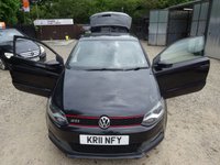 USED 2011 07 VOLKSWAGEN POLO 1.4 TSI GTI 3dr automatic FOR SALE WITH 12 MONTHS MOT **DELIVERY AVAILABLE WITH 12 MONTHS MOT**