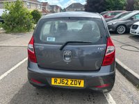 USED 2012 62 HYUNDAI I10 1.2 Active Hatchback 5dr Petrol Manual Euro 5 (85 bhp) ONLY 37824 MILES FROM NEW, SERVICE HISTORY "&pound;20 A YEAR ROAD TAX"