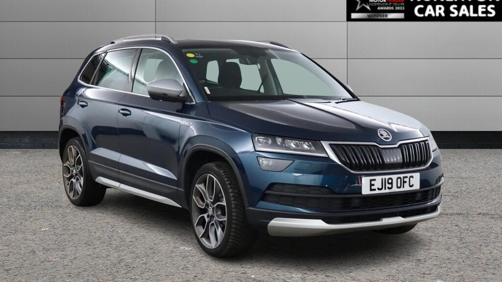 USED 2019 19 SKODA KAROQ 1.5 TSI ACT Scout SUV 5dr Petrol DSG 4WD Euro 6 (s/s) (150 ps) 
