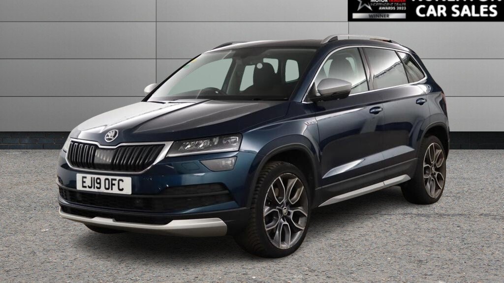 USED 2019 19 SKODA KAROQ 1.5 TSI ACT Scout SUV 5dr Petrol DSG 4WD Euro 6 (s/s) (150 ps) 