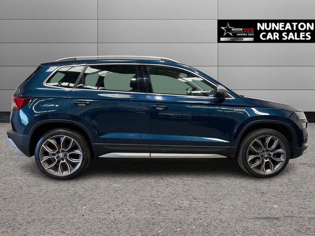 USED 2019 19 SKODA KAROQ 1.5 TSI ACT Scout SUV 5dr Petrol DSG 4WD Euro 6 (s/s) (150 ps) APPLE CAR PLAY AND ANDROID AUTO
