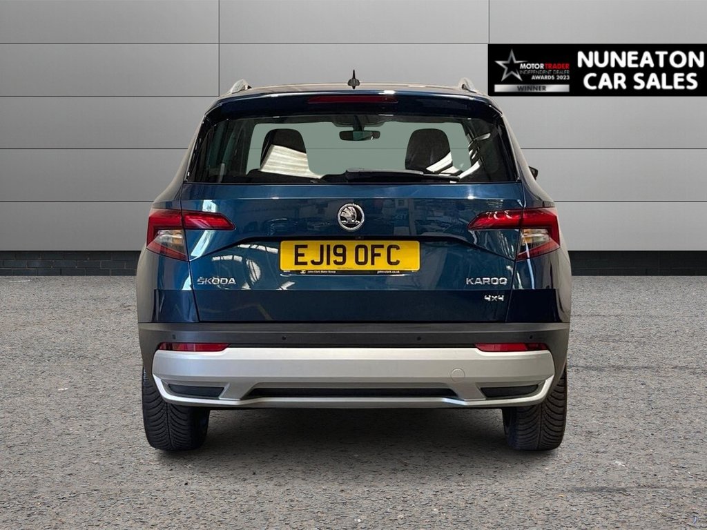 USED 2019 19 SKODA KAROQ 1.5 TSI ACT Scout SUV 5dr Petrol DSG 4WD Euro 6 (s/s) (150 ps) APPLE CAR PLAY AND ANDROID AUTO