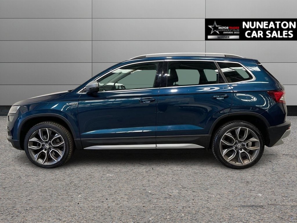 USED 2019 19 SKODA KAROQ 1.5 TSI ACT Scout SUV 5dr Petrol DSG 4WD Euro 6 (s/s) (150 ps) APPLE CAR PLAY AND ANDROID AUTO