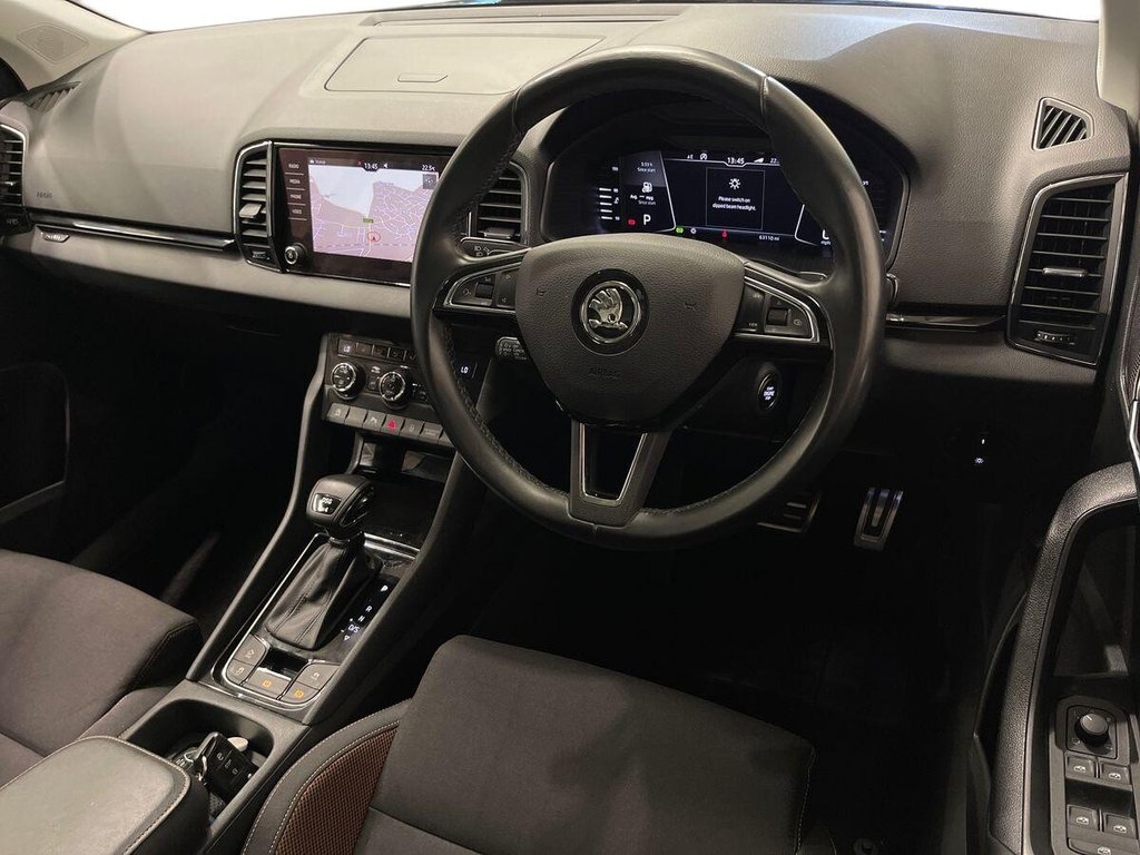USED 2019 19 SKODA KAROQ 1.5 TSI ACT Scout SUV 5dr Petrol DSG 4WD Euro 6 (s/s) (150 ps) APPLE CAR PLAY AND ANDROID AUTO