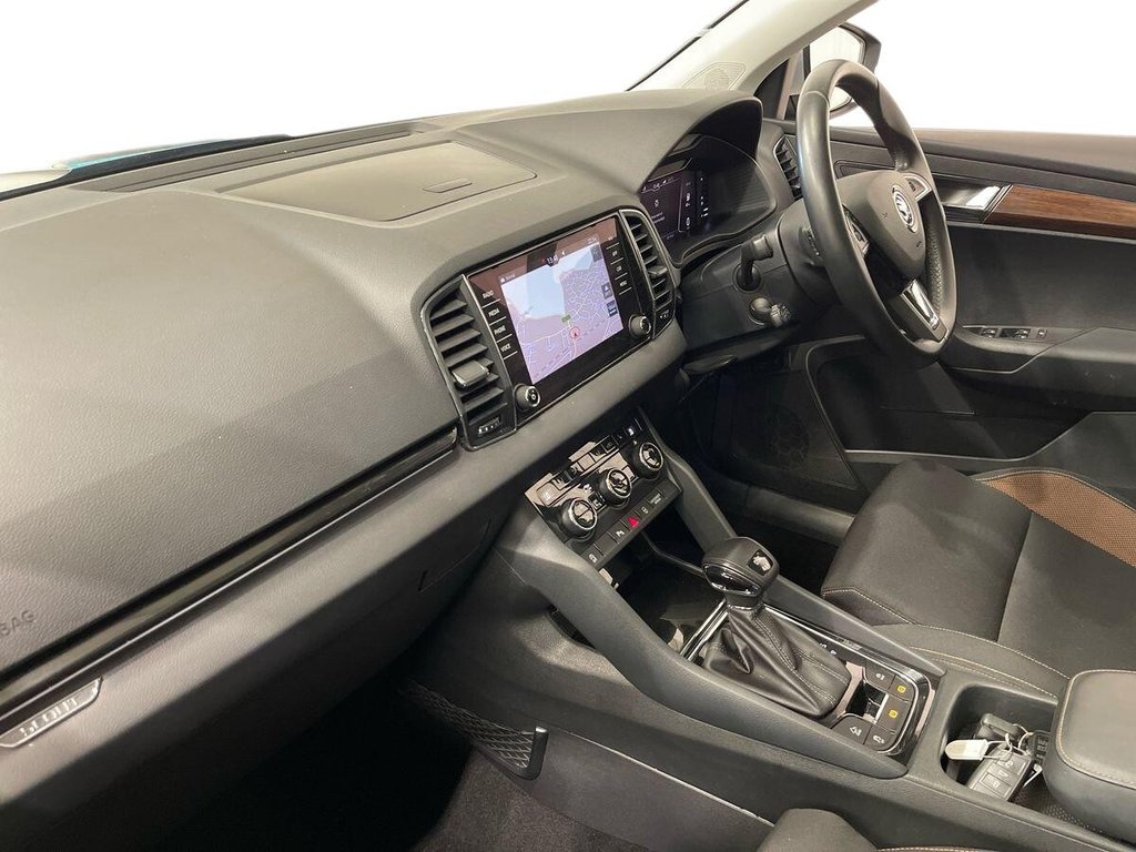 USED 2019 19 SKODA KAROQ 1.5 TSI ACT Scout SUV 5dr Petrol DSG 4WD Euro 6 (s/s) (150 ps) APPLE CAR PLAY AND ANDROID AUTO