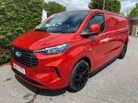 USED 2024 74 FORD TRANSIT CUSTOM 300 LIMITED L2 H1 2.0CC 136PS  EX SCS Company Vehicle With Only Only 7,461 Miles, Ford Warranty Till September 2027, Popular High Specification Limited Model With Lots Of Upgrages Inc Big Wheels, Side Bars Rear Spoiler & Lots More. In Stunning Artisan Red Viewing Highly Recommended!