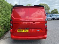 USED 2024 74 FORD TRANSIT CUSTOM 300 LIMITED L2 H1 2.0CC 136PS  EX SCS Company Vehicle With Only Only 7,461 Miles, Ford Warranty Till September 2027, Popular High Specification Limited Model With Lots Of Upgrages Inc Big Wheels, Side Bars Rear Spoiler & Lots More. In Stunning Artisan Red Viewing Highly Recommended!