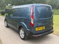 USED 2020 70 FORD TRANSIT CONNECT 1.5 200 EcoBlue Limited Panel Van 5dr Diesel Manual L1 Euro 6 (s/s) (120 ps) CONNECT LIMITED BLUE TOP SPEC SERVICE HISTORY RECENT SERVICE