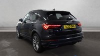 USED 2021 13 AUDI Q3 1.5 TFSI CoD 35 Black Edition SUV 5dr Petrol S Tronic Euro 6 (s/s) (150 ps) AUDI MAIN DEALER SERVICE HISTORY + VIRTUAL COCKPIT DIGITAL DASH DISPLAY + SATELLITE NAVIGATION + APPLE CARPLAY / ANDROID AUTO + BLUETOOTH CONNECTIVITY + DAB DIGITAL RADIO + CRUISE CONTROL + AUTOMATIC LED HEADLIGHTS + IN CAR ENTERTAINMENT WITH TOUCH SCREEN MEDIA DISPLAY + LANE ASSIST + DUAL ZONE CLIMATE CONTROL + AIR CONDITIONING + ECO STOP START SYSTEM + LED DAY TIME RUNNING LIGHTS + LEATHER MULTI FUNCTIONAL STEERING WHEEL + PARKING SENSORS + SELECTABLE DRIVING MODES + AUTOMATIC WIPERS WITH RAIN