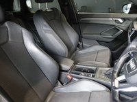 USED 2021 71 AUDI Q3 1.5 TFSI CoD 35 Black Edition SUV 5dr Petrol S Tronic Euro 6 (s/s) (150 ps) BEAUTIFUL AUDI SUV - COMES WITH A WELL DOCUMENTED AUDI MAIN DEALER SERVICE HISTORY + VIRTUAL COCKPIT DIGITAL DASH DISPLAY + SATELLITE NAVIGATION + APPLE CARPLAY / ANDROID AUTO + BLUETOOTH CONNECTIVITY + DAB DIGITAL RADIO + CRUISE CONTROL + AUTOMATIC LED HEADLIGHTS + IN CAR ENTERTAINMENT WITH TOUCH SCREEN MEDIA DISPLAY + LANE ASSIST + DUAL ZONE CLIMATE CONTROL + AIR CONDITIONING + ECO STOP START + LED DAY TIME RUNNING LIGHTS + LEATHER MULTI FUNCTIONAL STEERING WHEEL WITH PADDLE SHIFT GEAR SELECT