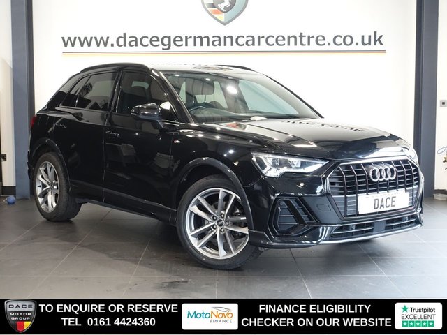 View our Audi Q3 1.5 TFSI CoD 35 Black Edition SUV 5dr Petrol S Tronic Euro 6 (s/s) (150 ps)