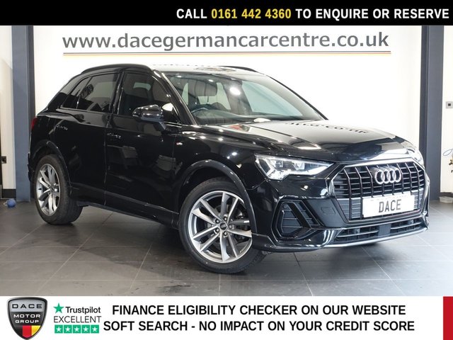 View our Audi Q3 1.5 TFSI CoD 35 Black Edition SUV 5dr Petrol S Tronic Euro 6 (s/s) (150 ps)