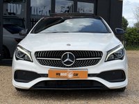 USED 2018 67 MERCEDES-BENZ CLA 1.6 CLA180 AMG Line Coupe 4dr Petrol 7G-DCT Euro 6 (s/s) (122 ps) Optional Equipment Panoramic glass sunroof: &pound;960Black Artico/Dinamica upholstery: &pound;0 (Standard or included in the package)Light Aluminium trim: &pound;0 (Standard or a no-cost alternative option)Polar White gloss paint: (Price cut off, but typically &pound;0 as it is usually a standard non-metallic base color)Key Features Explained Artico/Dinamica: A sporty, premium cabin material blending synthetic leather with a suede-like microfiber.Red Contrast Stitching: Often denotes a sport-oriented trim line, such a