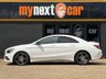 USED 2018 67 MERCEDES-BENZ CLA 1.6 CLA180 AMG Line Coupe 4dr Petrol 7G-DCT Euro 6 (s/s) (122 ps) Optional Equipment Panoramic glass sunroof: &pound;960Black Artico/Dinamica upholstery: &pound;0 (Standard or included in the package)Light Aluminium trim: &pound;0 (Standard or a no-cost alternative option)Polar White gloss paint: (Price cut off, but typically &pound;0 as it is usually a standard non-metallic base color)Key Features Explained Artico/Dinamica: A sporty, premium cabin material blending synthetic leather with a suede-like microfiber.Red Contrast Stitching: Often denotes a sport-oriented trim line, such a