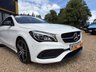 USED 2018 67 MERCEDES-BENZ CLA 1.6 CLA180 AMG Line Coupe 4dr Petrol 7G-DCT Euro 6 (s/s) (122 ps) Optional Equipment Panoramic glass sunroof: &pound;960Black Artico/Dinamica upholstery: &pound;0 (Standard or included in the package)Light Aluminium trim: &pound;0 (Standard or a no-cost alternative option)Polar White gloss paint: (Price cut off, but typically &pound;0 as it is usually a standard non-metallic base color)Key Features Explained Artico/Dinamica: A sporty, premium cabin material blending synthetic leather with a suede-like microfiber.Red Contrast Stitching: Often denotes a sport-oriented trim line, such a