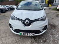 USED 2022 72 RENAULT ZOE R135 EV50 52kWh GT Line + Auto 5dr (Rapid Charge) 1 OWNER FROM NEW|2 KEYS|SATNAV