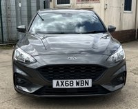 USED 2019 68 FORD FOCUS 1.0T EcoBoost ST-Line X Hatchback 5dr Petrol Manual Euro 6 (s/s) (125 ps) - FSH - APPLE CAR PLAY- SAT NAV - HEATED PART LEATHER SEATS - P/SENSORS - BLUETOOTH - CRUISE