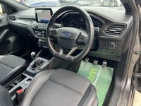USED 2019 68 FORD FOCUS 1.0T EcoBoost ST-Line X Hatchback 5dr Petrol Manual Euro 6 (s/s) (125 ps) - FSH - APPLE CAR PLAY- SAT NAV - HEATED PART LEATHER SEATS - P/SENSORS - BLUETOOTH - CRUISE