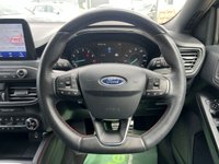 USED 2019 68 FORD FOCUS 1.0T EcoBoost ST-Line X Hatchback 5dr Petrol Manual Euro 6 (s/s) (125 ps) - FSH - APPLE CAR PLAY- SAT NAV - HEATED PART LEATHER SEATS - P/SENSORS - BLUETOOTH - CRUISE