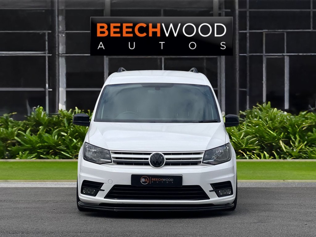 USED 2017 17 VOLKSWAGEN CADDY 2.0 TDI C20 BlueMotion Tech Highline Panel Van 5dr Diesel DSG SWB Euro 6 (s/s) (150 ps) 2 LITRE / DSG / TAILGATE