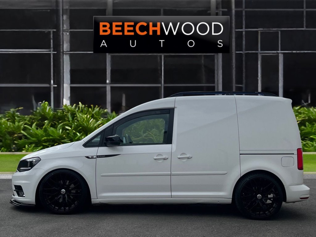USED 2017 17 VOLKSWAGEN CADDY 2.0 TDI C20 BlueMotion Tech Highline Panel Van 5dr Diesel DSG SWB Euro 6 (s/s) (150 ps) 2 LITRE / DSG / TAILGATE