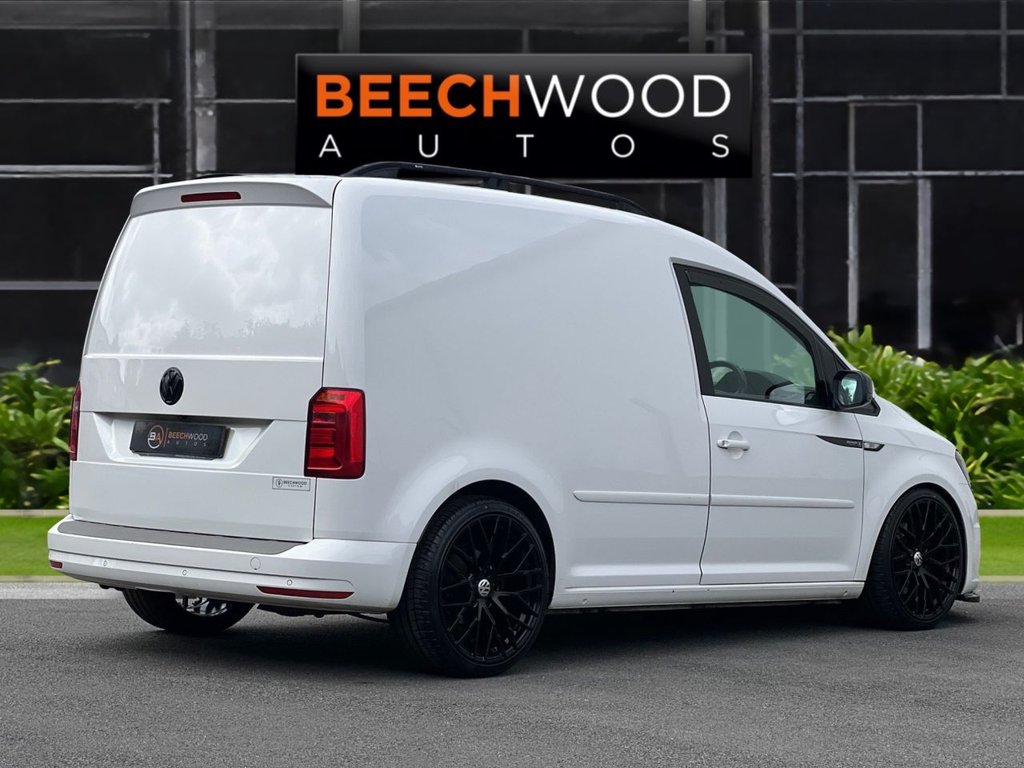 USED 2017 17 VOLKSWAGEN CADDY 2.0 TDI C20 BlueMotion Tech Highline Panel Van 5dr Diesel DSG SWB Euro 6 (s/s) (150 ps) 2 LITRE / DSG / TAILGATE