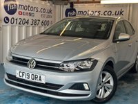 USED 2019 19 VOLKSWAGEN POLO 1.0 EVO SE Hatchback 5dr Petrol Manual Euro 6 (s/s) (65 ps)+2 KEYS+1 FORMER KEEPER+HISTORY+BLUETOOTH+MEDIA+ALLOYS+CRUISE+DAB+APPLECARPLAY+USB+AUX+AIRCON+ 2 KEYS+1 FORMER KEEPER+HISTORY+BLUETOOTH+MEDIA+ALLOYS+CRUISE+DAB+APPLECARPLAY+USB+AUX+AIRCON+HPI CLEAR