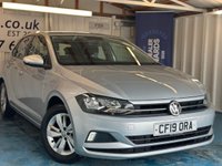 USED 2019 19 VOLKSWAGEN POLO 1.0 EVO SE Hatchback 5dr Petrol Manual Euro 6 (s/s) (65 ps)+2 KEYS+1 FORMER KEEPER+HISTORY+BLUETOOTH+MEDIA+ALLOYS+CRUISE+DAB+APPLECARPLAY+USB+AUX+AIRCON+ 2 KEYS+1 FORMER KEEPER+HISTORY+BLUETOOTH+MEDIA+ALLOYS+CRUISE+DAB+APPLECARPLAY+USB+AUX+AIRCON+HPI CLEAR