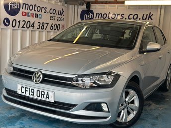 2019 VOLKSWAGEN POLO 1.0 EVO SE Hatchback 5dr Petrol Manual Euro 6 (s/s) (65 ps)+2 KEYS+1 FORMER KEEPER+HISTORY+BLUETOOTH+MEDIA+ALLOYS+CRUISE+DAB+APPLECARPLAY+USB+AUX+AIRCON+ &pound;9490.00
