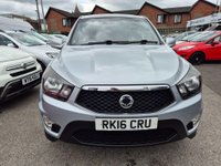 USED 2016 16 SSANGYONG KORANDO SPORTS 2.0D EX 4WD Euro 5 4dr DOUBLE CAB/ 5 SEATS / FSH