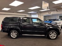USED 2014 14 VOLKSWAGEN AMAROK 2.0 BiTDI BlueMotion Tech Highline Pickup Double Cab 4dr Diesel Auto 4Motion Euro 5 (s/s) (180 ps) UK DELIVERY FLAT FEE &pound;250 (SUBJECT TO DEAL) *OVER 100 IMAGES ON OUR WEBSITE*BESPOKE FINANCE ARRANGED*PART EXCHANGE WELCOME*ALL VEHICLES HPI CLEAR
