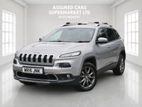 USED 2015 15 JEEP CHEROKEE 2.0 CRD Limited SUV 5dr Diesel Auto 4WD Euro 5 (s/s) (170 ps) Auto_Sat Nav_Full Leather_2.0L_4WD