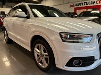 USED 2013 13 AUDI Q3 2.0 TDI S line SUV 5dr Diesel Manual quattro Euro 5 (s/s) (140 ps) 