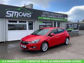 2016 VAUXHALL ASTRA 1.6 CDTi BlueInjection Elite Hatchback 5dr Diesel Manual Euro 6 (s/s) (136 ps) &pound;6500.00