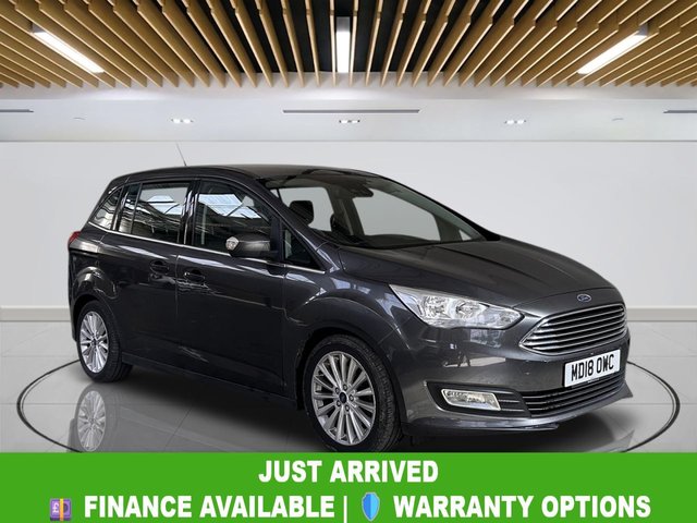 2018 18 FORD GRAND C-MAX 1.0T EcoBoost GPF Titanium MPV 5dr Petrol Manual Euro 6 (s/s) (100 ps) Bluetooth | Climate Control