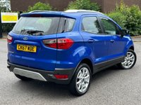 USED 2017 67 FORD ECOSPORT 1.5 TDCi Titanium SUV 5dr Diesel Manual 2WD Euro 6 (95 ps) ULEZ+LOW MILES+SH+1FO+BLUETOOTH