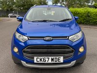 USED 2017 67 FORD ECOSPORT 1.5 TDCi Titanium SUV 5dr Diesel Manual 2WD Euro 6 (95 ps) ULEZ+LOW MILES+SH+1FO+BLUETOOTH