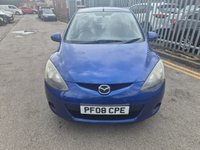 USED 2008 08 MAZDA MAZDA2 1.3 TS2 Hatchback 5dr Petrol Manual Euro 4 (86 ps) MOT MARCH 2027