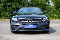 USED 2019 19 MERCEDES-BENZ E-CLASS 2.0 E300 GPF AMG Line (Premium Plus) Cabriolet 2dr Petrol G-Tronic+ Euro 6 (s/s) (245 ps) OBSIDIAN BLACK METALLIC PAINTWORK + BURMESTER + AIR SCARF + MULTIBEAM LED